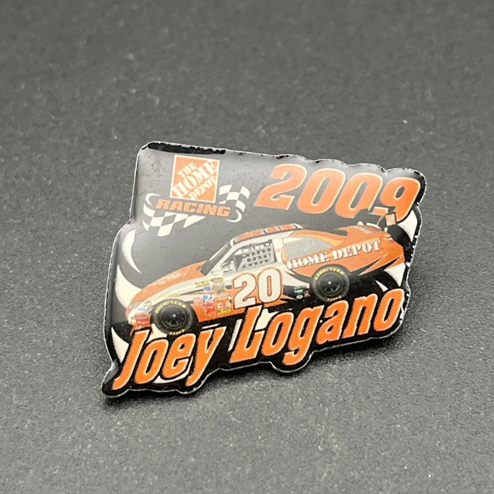 NASCAR The Home Depot Racing 2009 Joey Logano Lapel Hat Pin